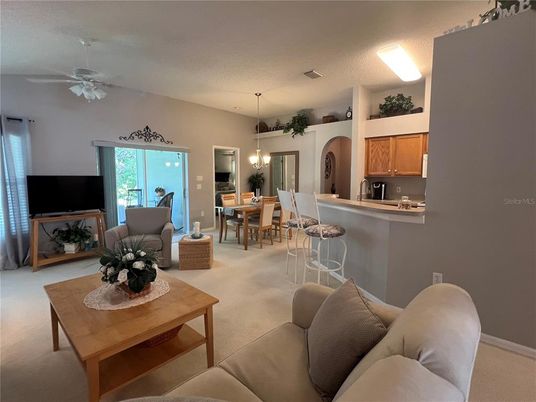 Dining room, Interior, Kitchen, Living room, Pendant Lights