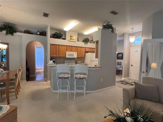 Dining room, Interior, Kitchen, Pendant Lights