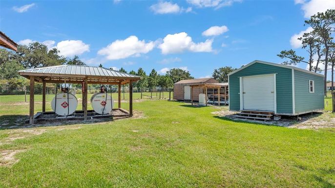 Backyard, Exterior