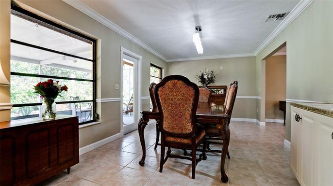 Dining room, Interior