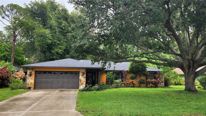 Attached, Backyard, Exterior, Facade, Ranch
