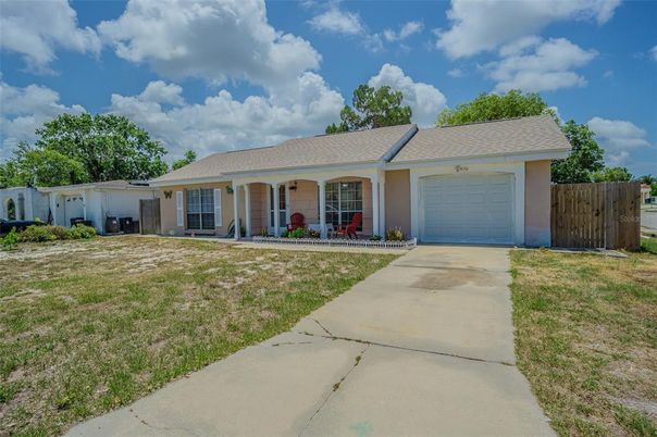 Attached, Backyard, Exterior, Facade, Ranch
