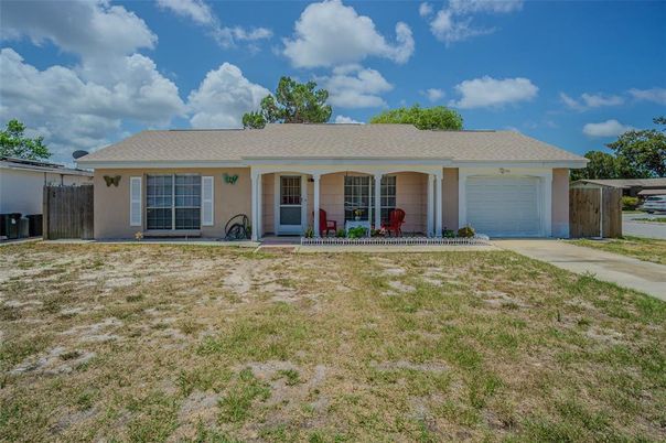 Attached, Backyard, Exterior, Facade, Ranch