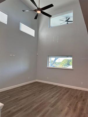 Empty room, Interior, Wood Texture Flooring