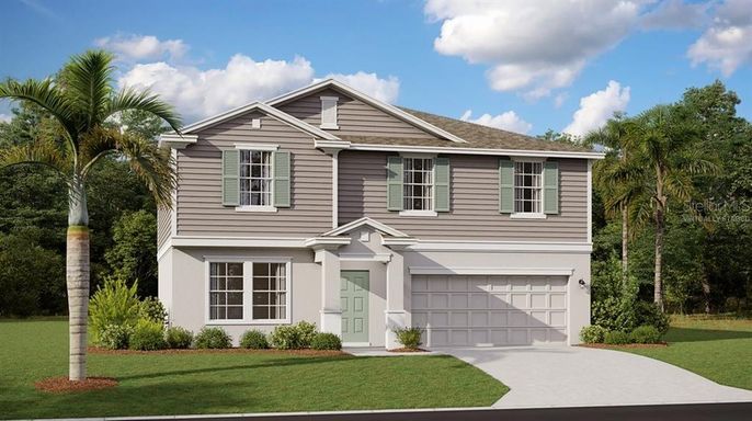 Attached, Exterior, Facade, Split Level