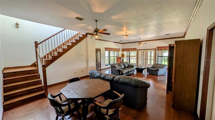 Dining room, Interior, Living room, Wood Texture Flooring