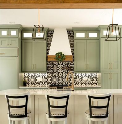 Interior, Kitchen, Pendant Lights, Recessed Lighting