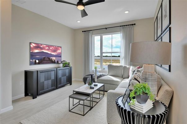 Interior, Living room, Recessed Lighting, Water, Wood Texture Flooring