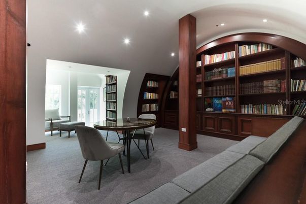 Home Office, Interior, Recessed Lighting