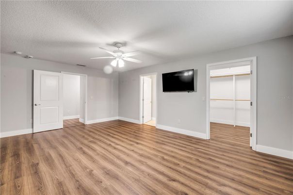 Empty room, Interior, Wood Texture Flooring