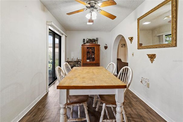Dining room, Interior, Wood Texture Flooring