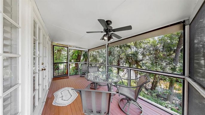 Interior, Sun Room, Wood Texture Flooring