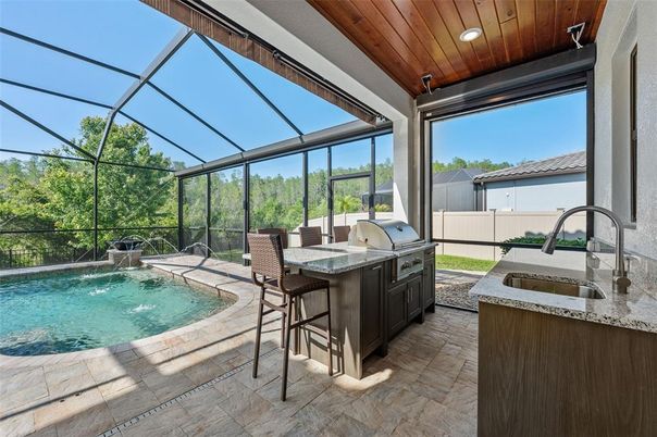 Glass Ceilings, Interior, Pool, Sun Room