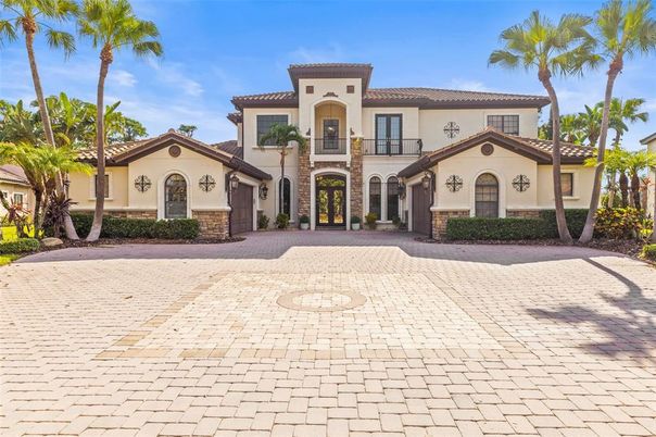 Backyard, Exterior, Facade, Mediterranean