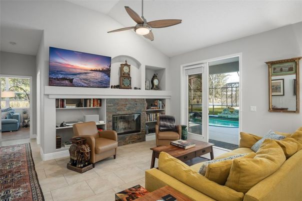 Fireplace, Interior, Living room