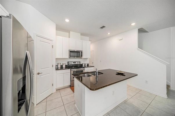 Interior, Kitchen, Recessed Lighting, Stainless Steel Appliances