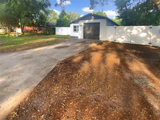 Backyard, Detached Garage, Exterior