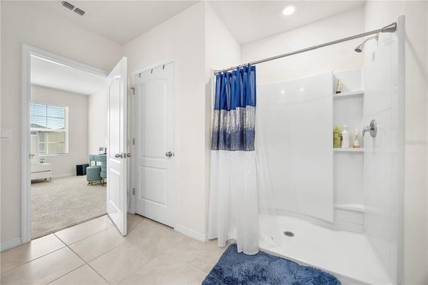 Bathroom, Interior, Recessed Lighting