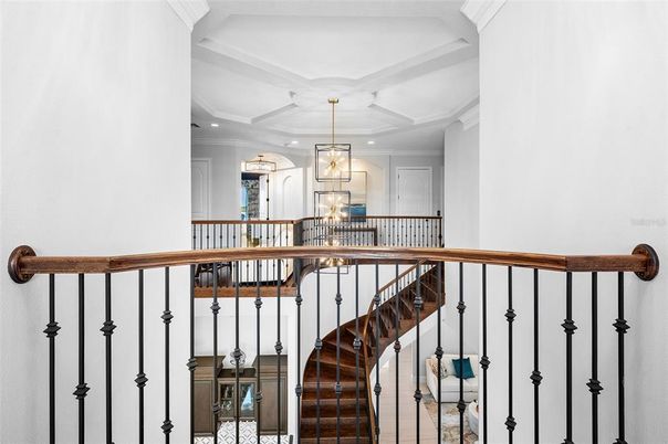 Chandelier, Interior, Recessed Lighting