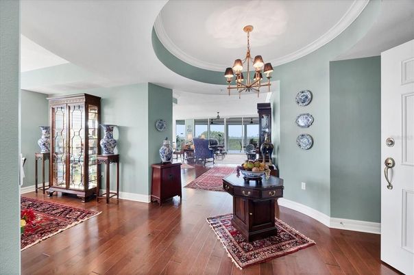 Chandelier, Interior, Living room, Wood Texture Flooring