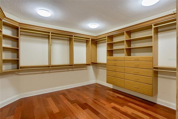 Interior, Walk-in Closets, Wood Texture Flooring