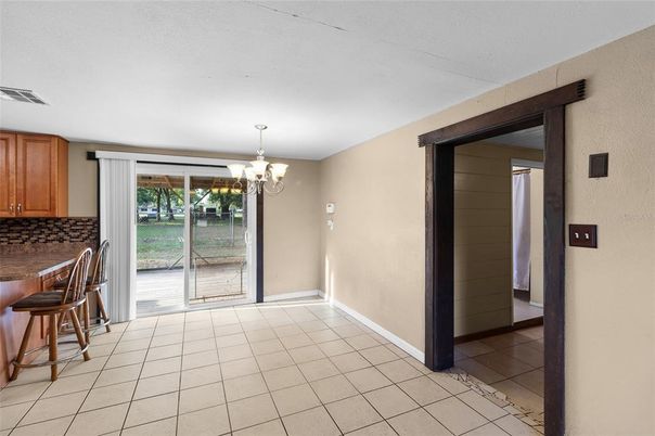 Chandelier, Empty room, Interior