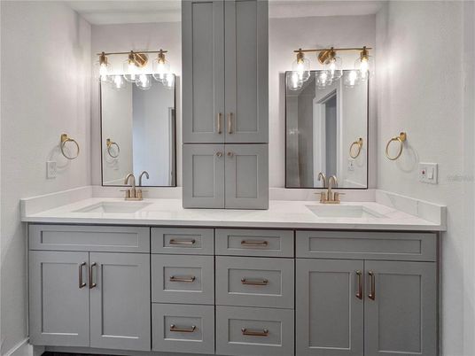 Bathroom, Dual Sink Vanities, Interior
