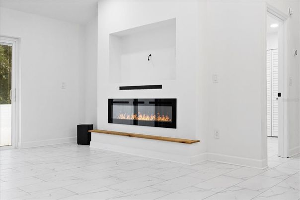 Fireplace, Interior, Marble