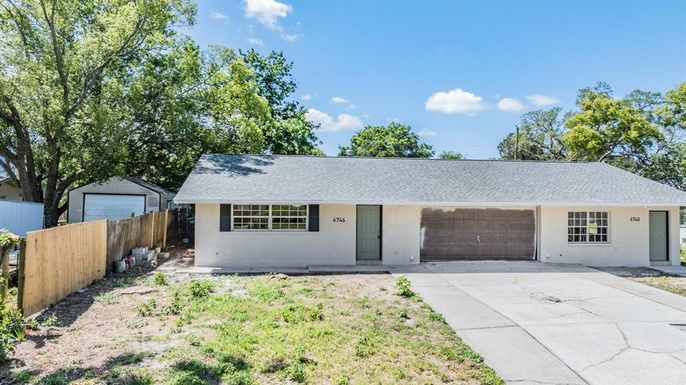 Attached, Backyard, Exterior, Facade, Ranch