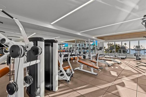 Fitness Equipment, Gym, Interior