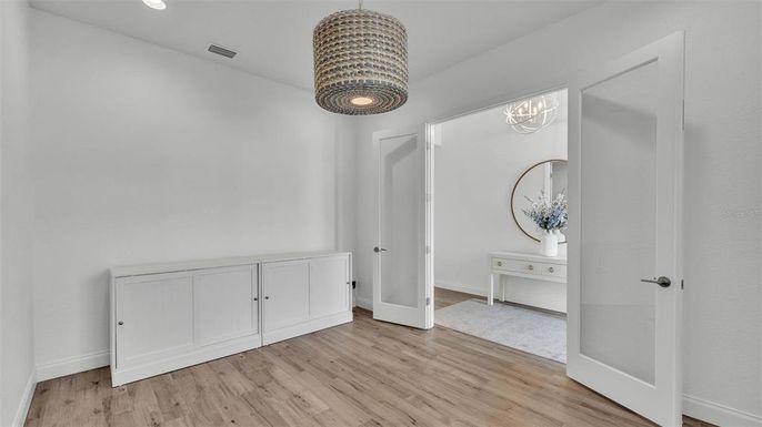 Interior, Recessed Lighting, Wood Texture Flooring