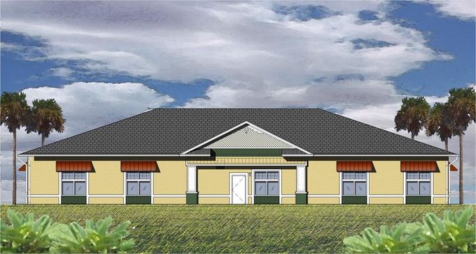 Exterior, Facade, Ranch