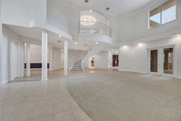Chandelier, Interior, Recessed Lighting