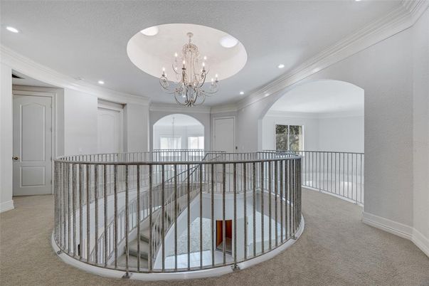 Chandelier, Interior, Recessed Lighting
