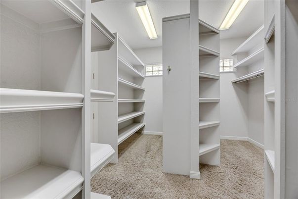 Interior, Walk-in Closets