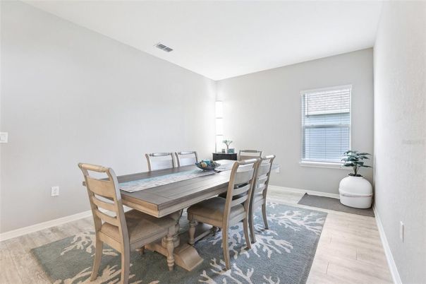 Dining room, Interior, Wood Texture Flooring