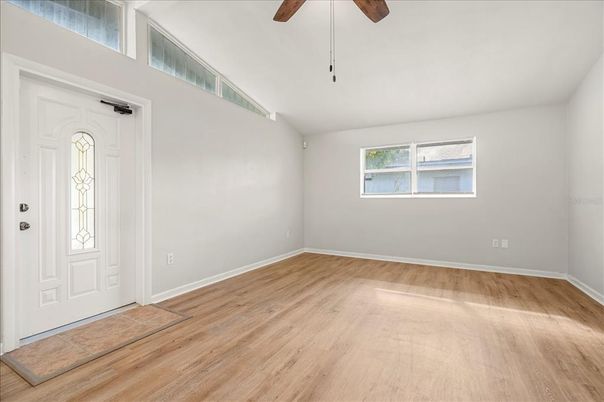 Empty room, Interior, Wood Texture Flooring