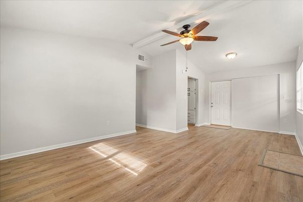 Empty room, Interior, Wood Texture Flooring