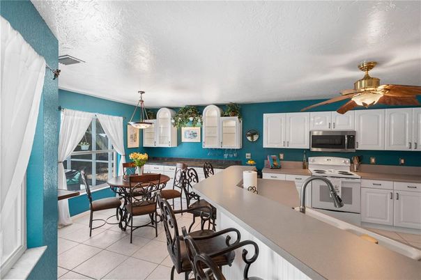 Dining room, Interior, Kitchen, Pendant Lights