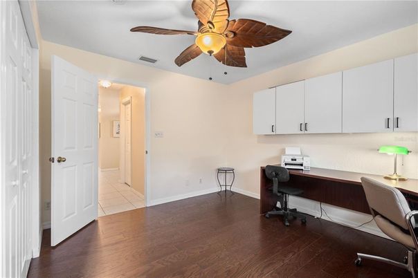 Home Office, Interior, Wood Texture Flooring