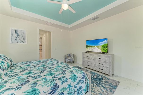 Bedroom, Interior, Marble