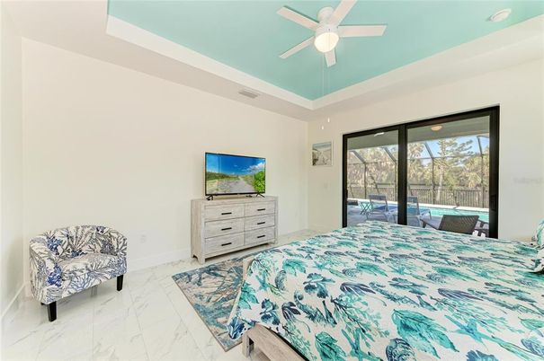 Bedroom, Interior, Marble