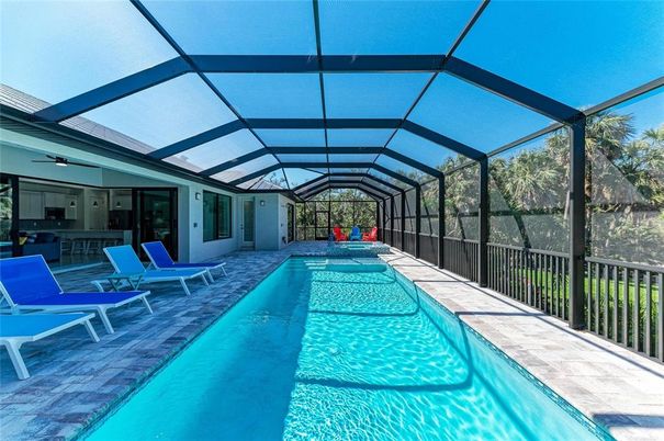 Glass Ceilings, Interior, Pool, Sun Room