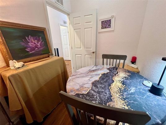 Bedroom, Dining room, Interior, Wood Texture Flooring