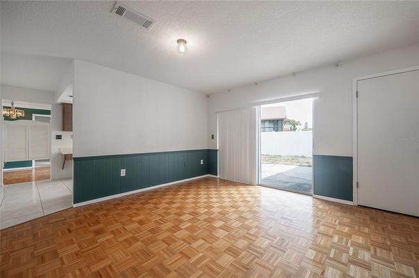 Empty room, Interior, Wood Texture Flooring