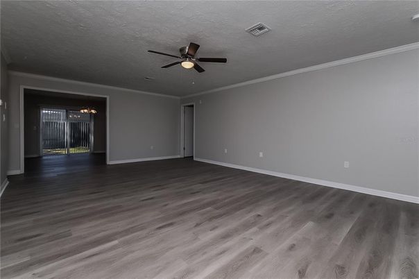 Empty room, Interior, Wood Texture Flooring