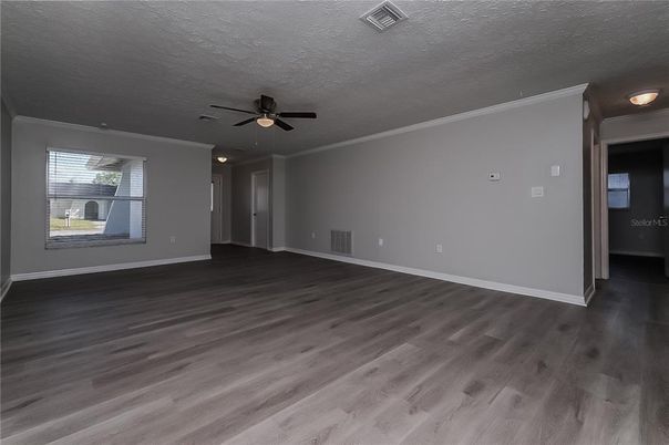 Empty room, Interior, Wood Texture Flooring