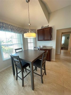 Dining room, Interior, Pendant Lights