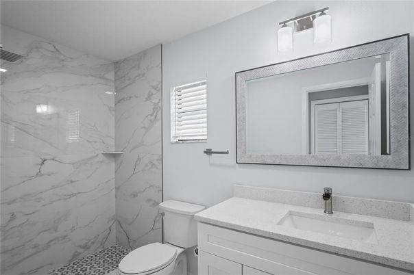 Bathroom, Interior, Marble Walls