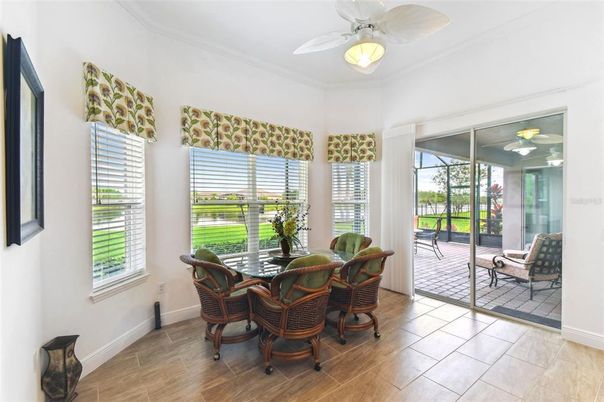 Dining room, Interior, Wood Texture Flooring